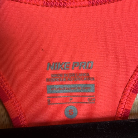 nike pro racer back sports bra - Picture 2 of 5